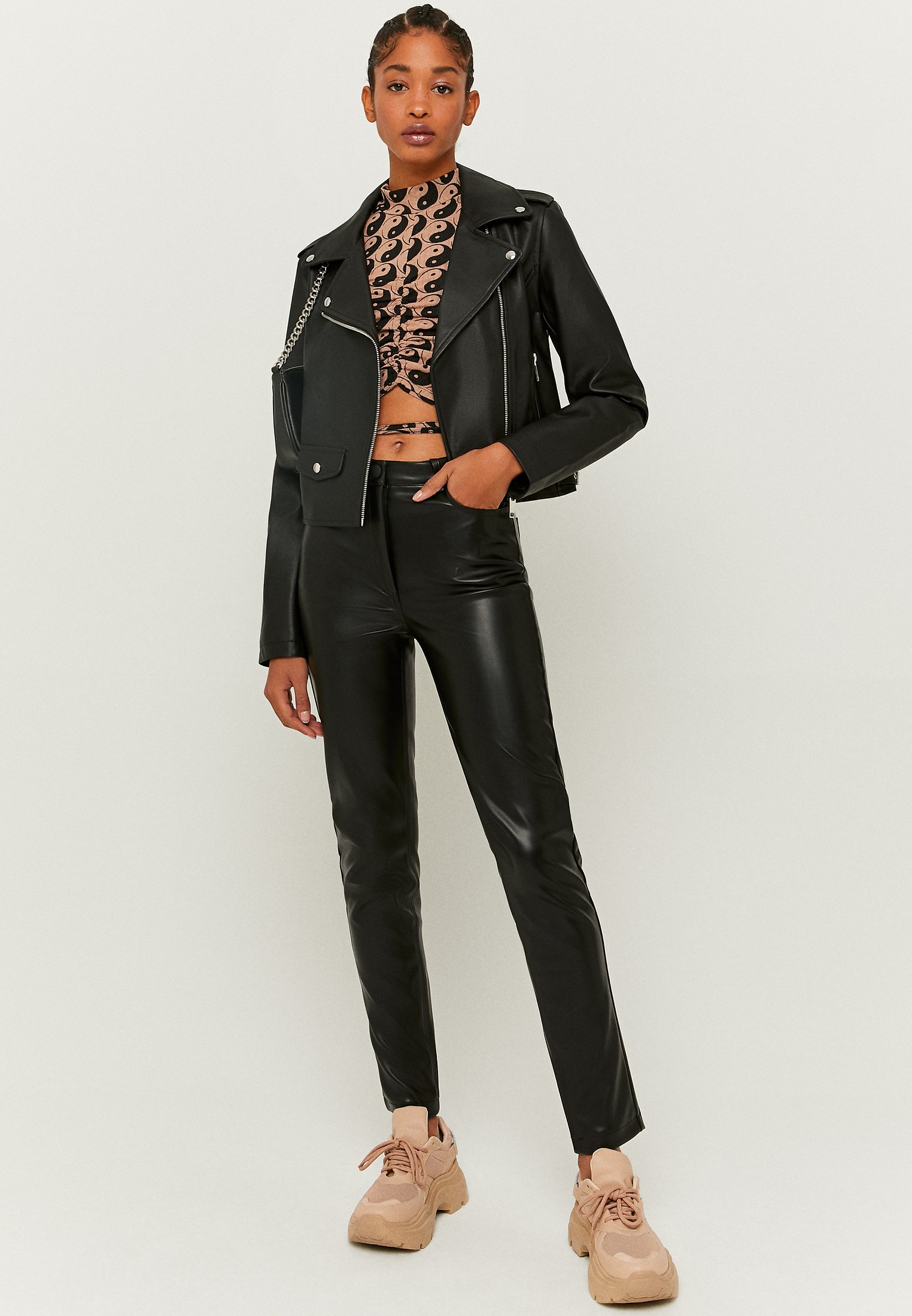 TALLY WEiJL Giacca in similpelle - black/nero - Zalando.it
