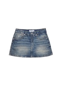 Gonna a tubino - dark blue denim