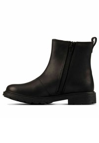Clarks ASTROL ORIN K - Kotníkové boty na platformě - black leather