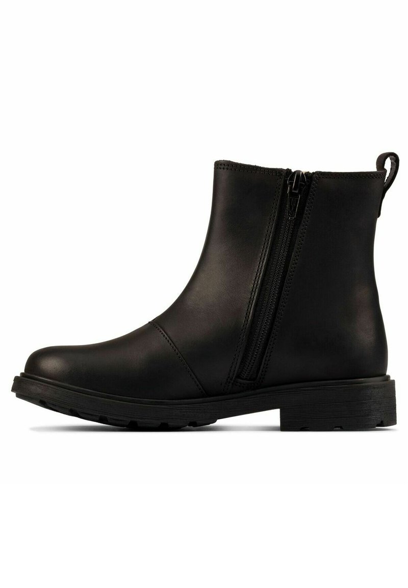 Clarks ASTROL ORIN K - Kotníkové boty na platformě - black leather