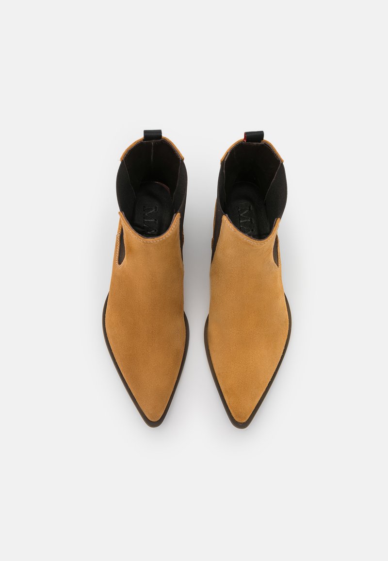 Damen Ankle Boots | MAX&Co. GROSSO Cowboy-/Bikerstiefelette tan - FU67612 Damen Ankle Boots | MAX&Co. GROSSO Cowboy-/Bikerstiefelette tan - FU67612