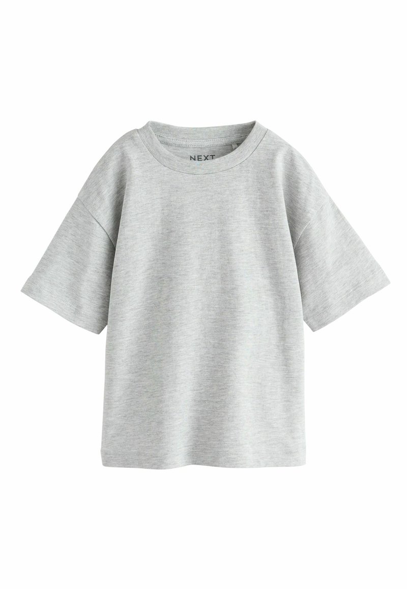Next NEXT 5 PACK SHORT SLEEVE T-SHIRTS (3MTHS-7YRS) - T-shirt basic - black grey stone green white/zwart