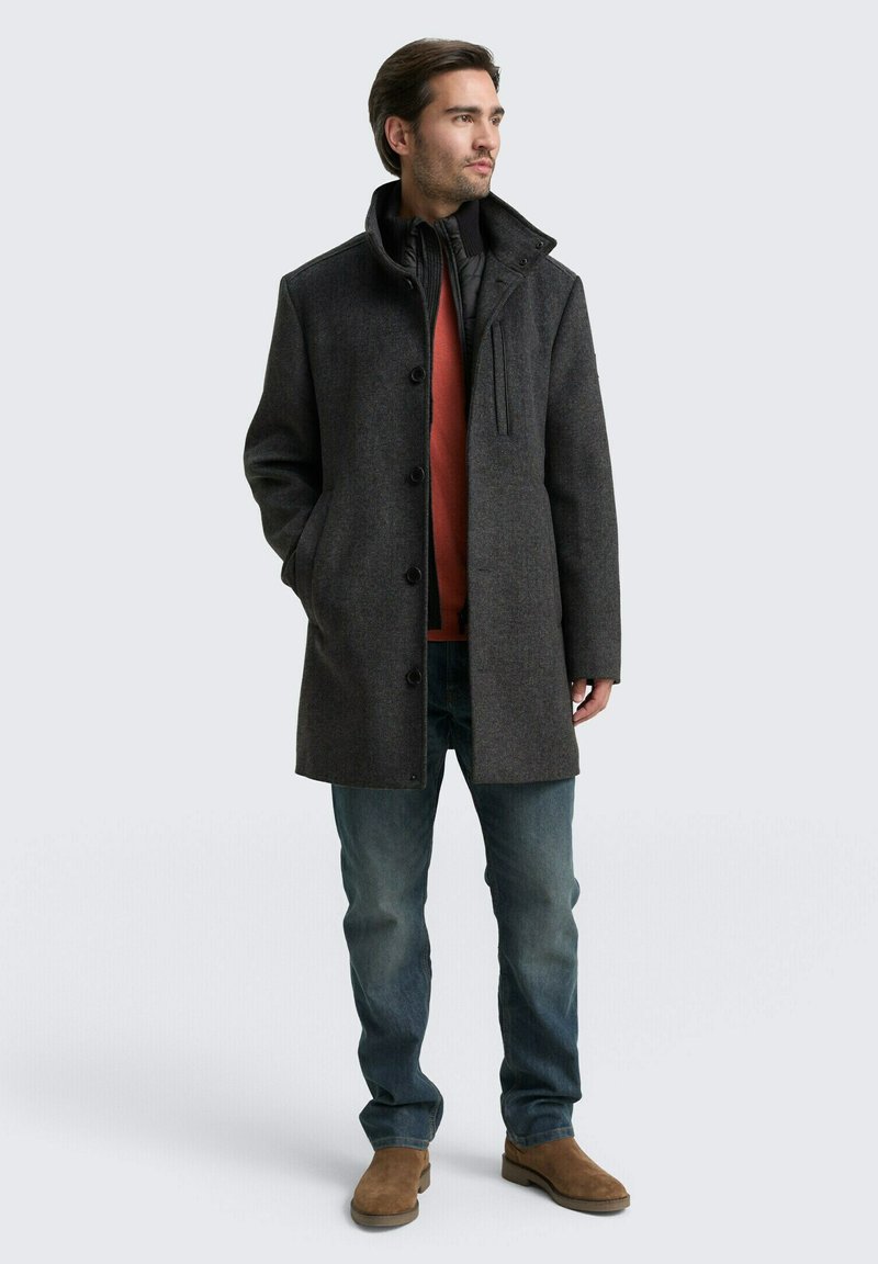 Tailor Herren Mantel In Wollmantel TOM TAILOR Wollmantel 2-in-1