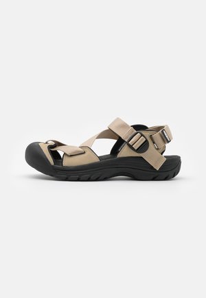 ZERRAPORT II - Walking sandals - safari/black
