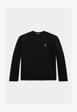 Polo Ralph Lauren, COTTON JERSEY LONG SLEEVE T-SHIRT - Long sleeved top - black