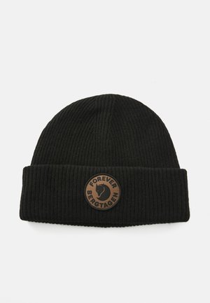 BERGTAGEN FOREVER BEANIE UNISEX - Megzta kepurė - black