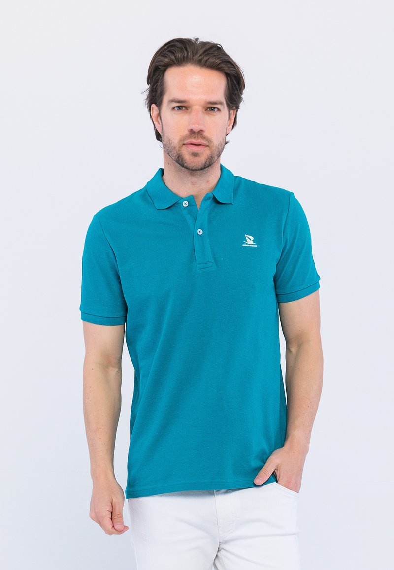 Giorgio Di Mare SHORT SLEEVE Polo Shirt Oil blue Zalando de