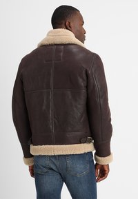 Schott Jachetă piele - cordovan