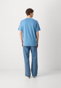 Mads Nørgaard FRODE LOGO TEE - Paprasti marškinėliai - captains blue
