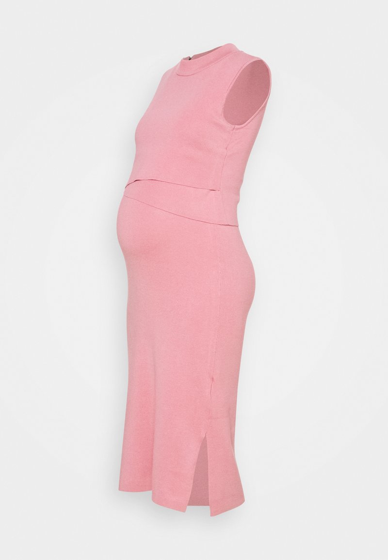 Ripe Jurk donkerroze