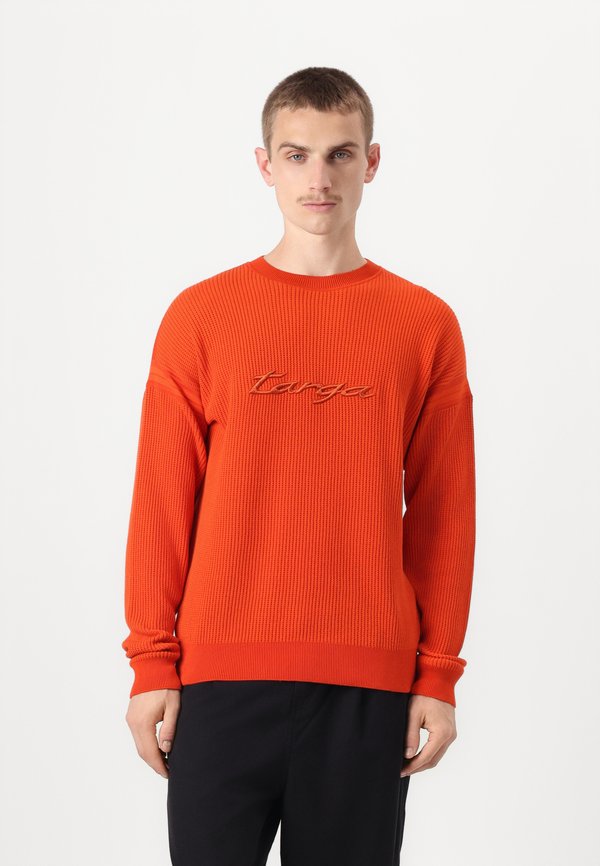 IMONTI - Jumper - dark orange