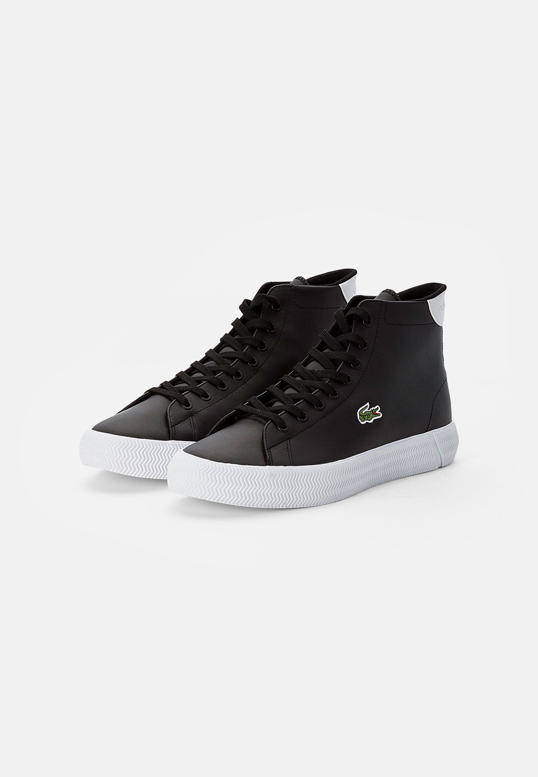 Lacoste High-top trainers - blk/wht 