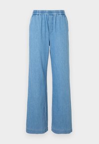 WINONA - Wide leg - mid blue