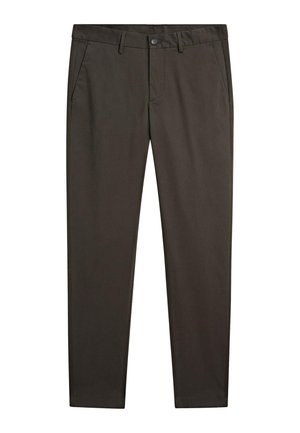 Massimo Dutti, 100% cotton slim fit Oxford shirt - Chino - brown
