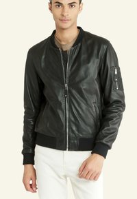 Serge Pariente BALLE   - Leren jas - black