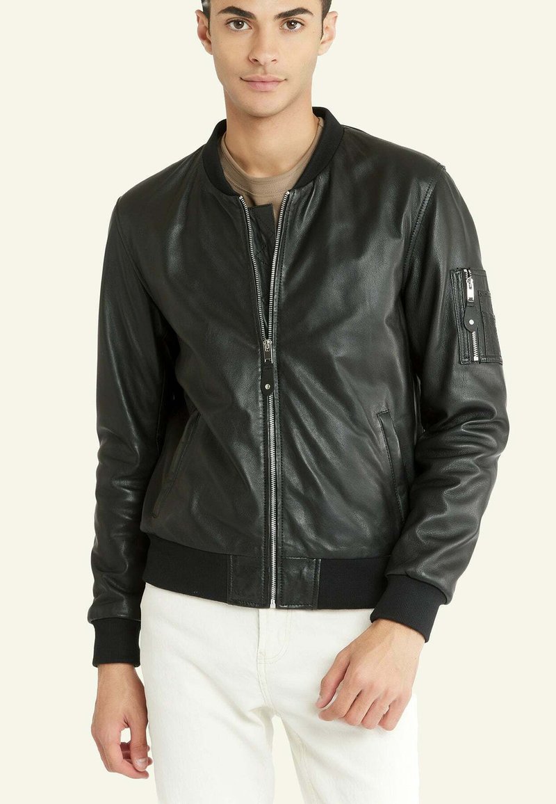 Serge Pariente BALLE   - Leren jas - black