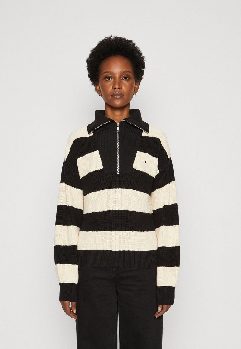 Tommy Cherry Red Double Zip Cardi (S)