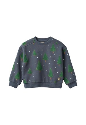 SANDRO - Sweatshirt - greyblue holiday
