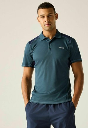 Regatta, REGATTA VIRDA PIQUE LOGO POLO POLO SHIRTS - Polo shirt - night sky