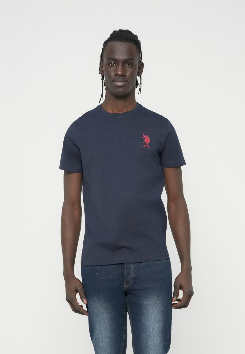 U.S. Polo Assn. T-shirt print donkerblauw