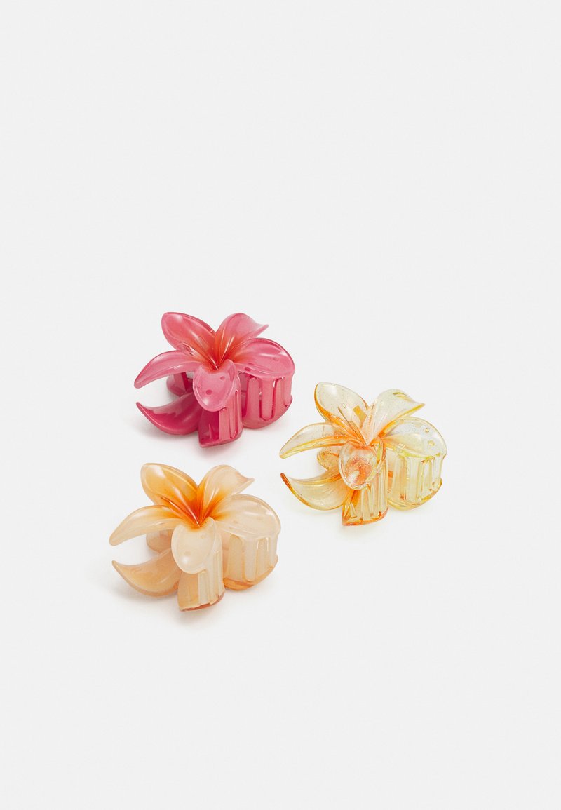 Pieces PCOLOWER HAIRSHARK 3 PACK - Αξεσουάρ μαλλιών - ballerina/pöink /yellow