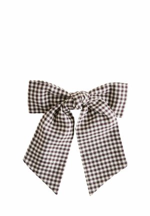 BOW CLIP - Hair styling accessory - houndstooth