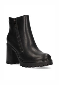 ETIKA VERONA - Botines con plataforma - black