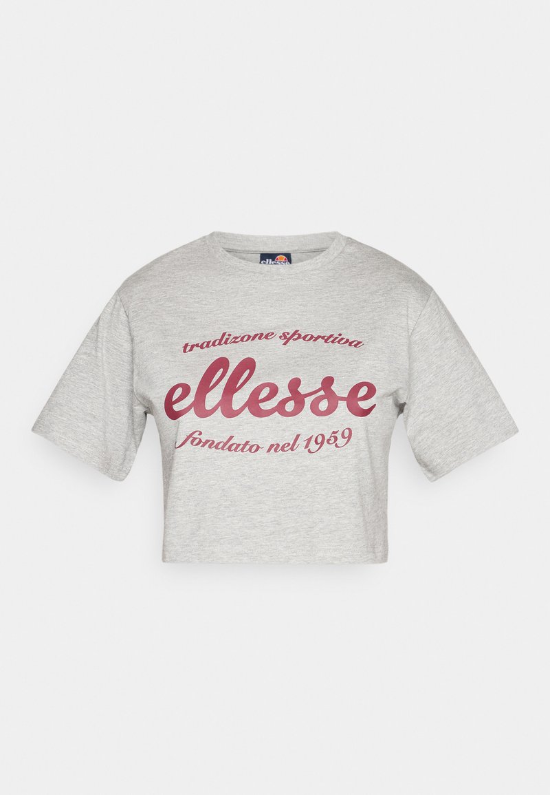 Ellesse T-shirt print lichtgrijs