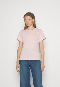 GANT SHIELD - T-shirt basic - faded pink