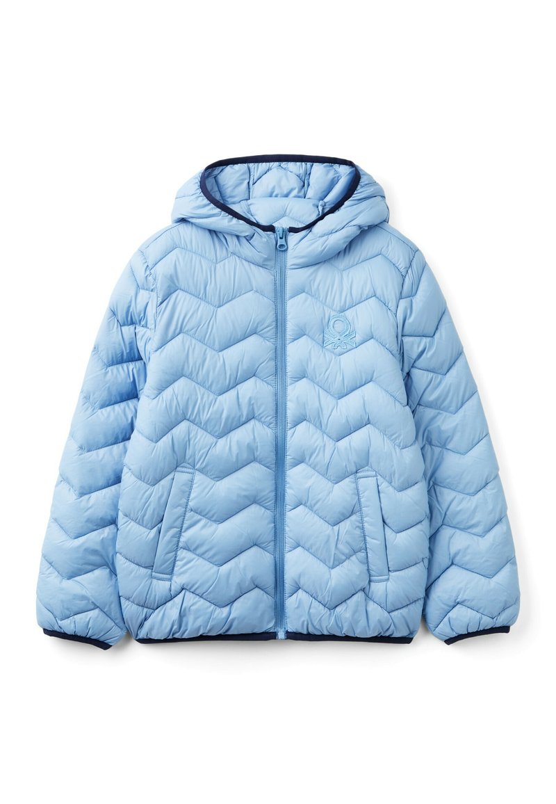 United Colors of Benetton WITH LOGO. - Jas - blue/blauw - Zalando.nl