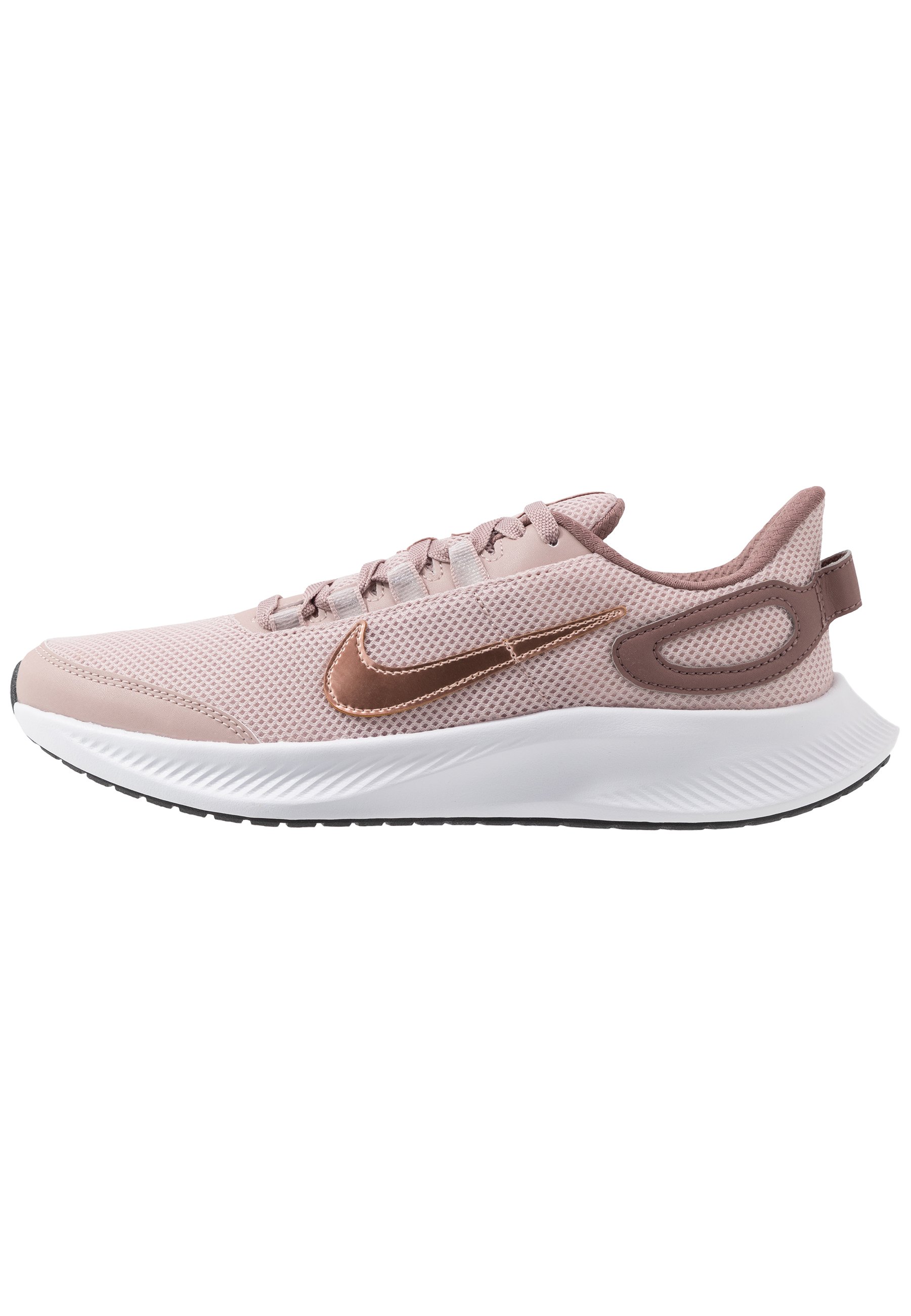 Nike Performance RUNALLDAY 2 Nøytrale løpesko stone Nike Performance Nøytrale løpesko stone mauvemetallic red