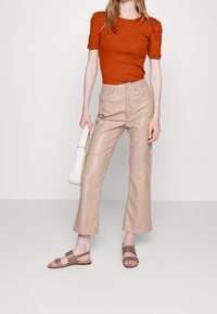 Anna Field T-shirt basic - orange