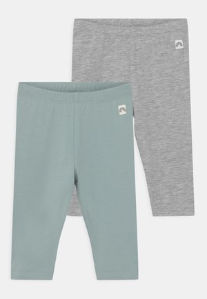 2 PACK UNISEX - Legging - light dusty aqua