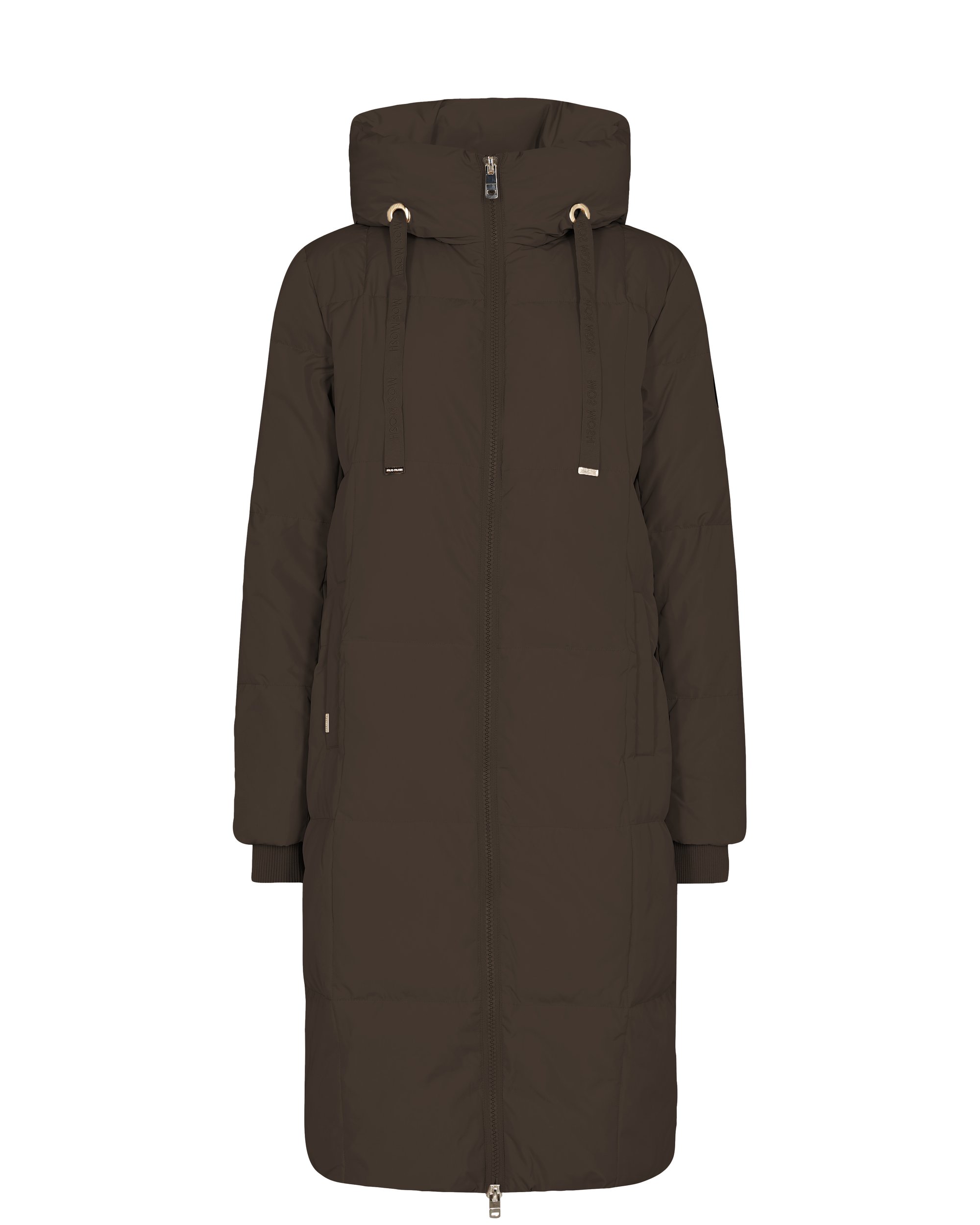 Mos Mosh NOVA SQUARE Down coat slate black/dark brown Zalando