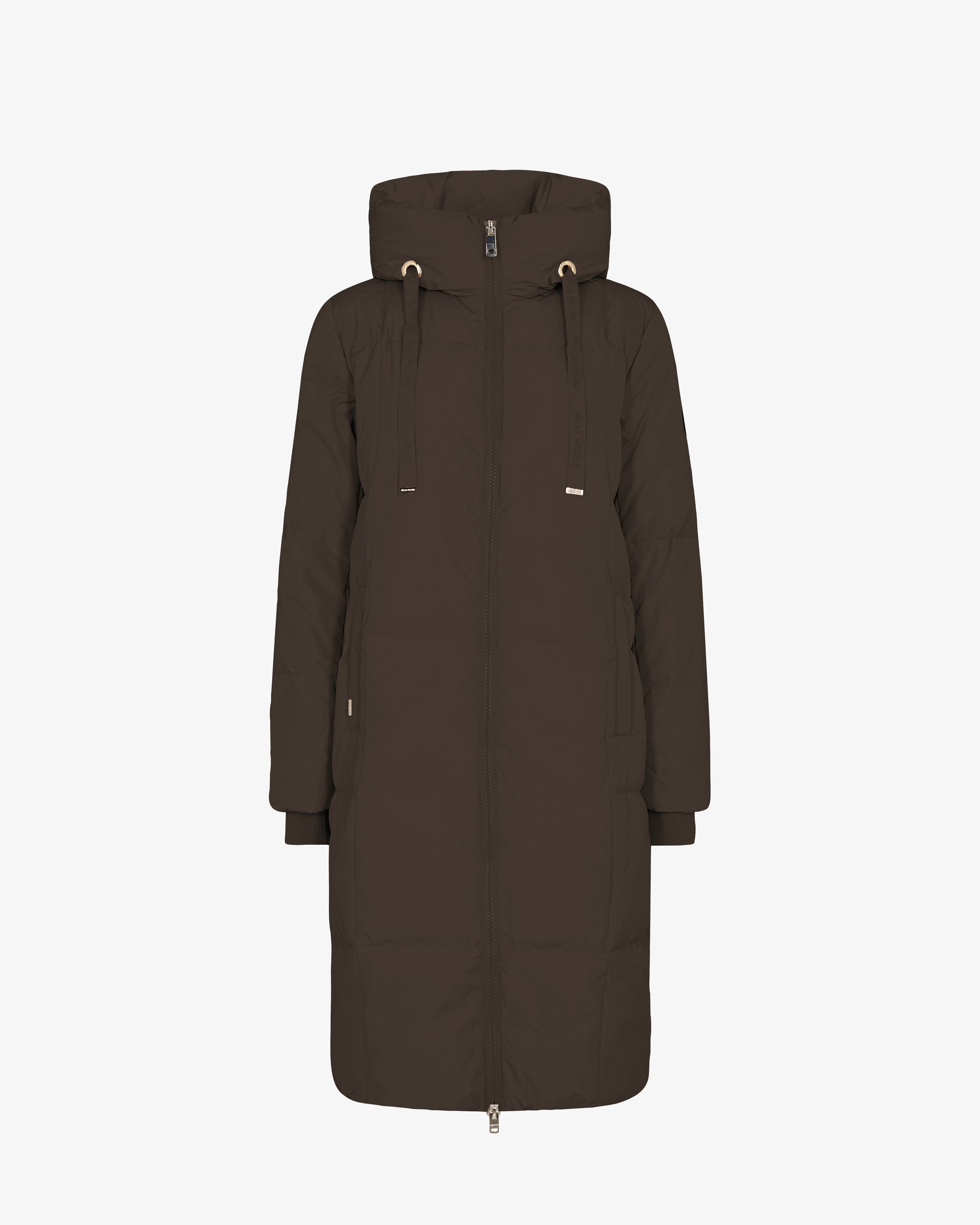 Mos Mosh NOVA SQUARE Down coat slate black/dark brown Zalando