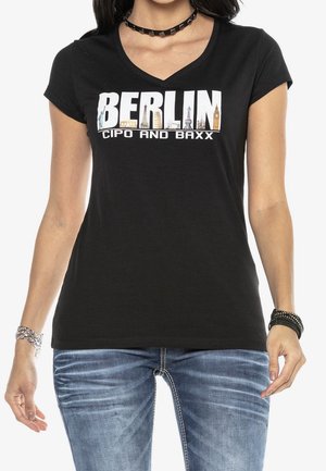 T-Shirt print - black