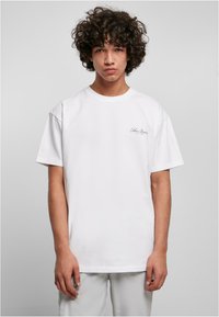 Urban Classics SMALL SCRIBT LOGO  - Osnovna majica kratkih rukava - white