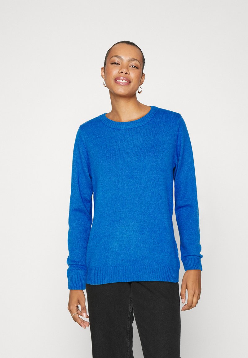 VILA VIRIL O-NECK - Jersey de punto - lapis blue