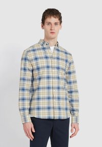 BREWER SLIM FIT CHECK SHIRT - Hemd - hazelnut