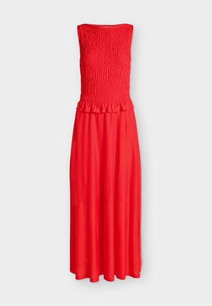Tommy Hilfiger, FEMININE SMOCKING DRESS - Velika haljina - fire red
