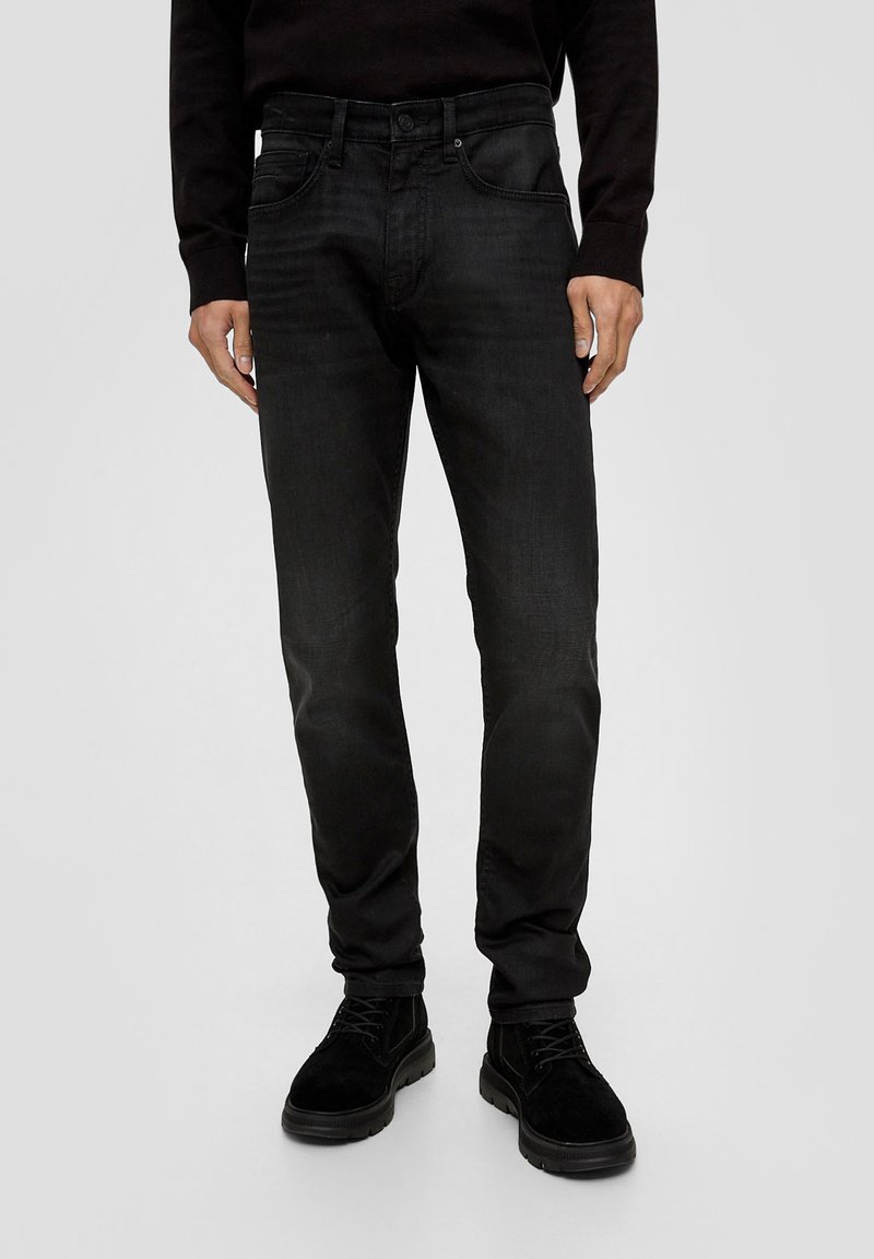 s.Oliver Slim fit jeans - schwarz