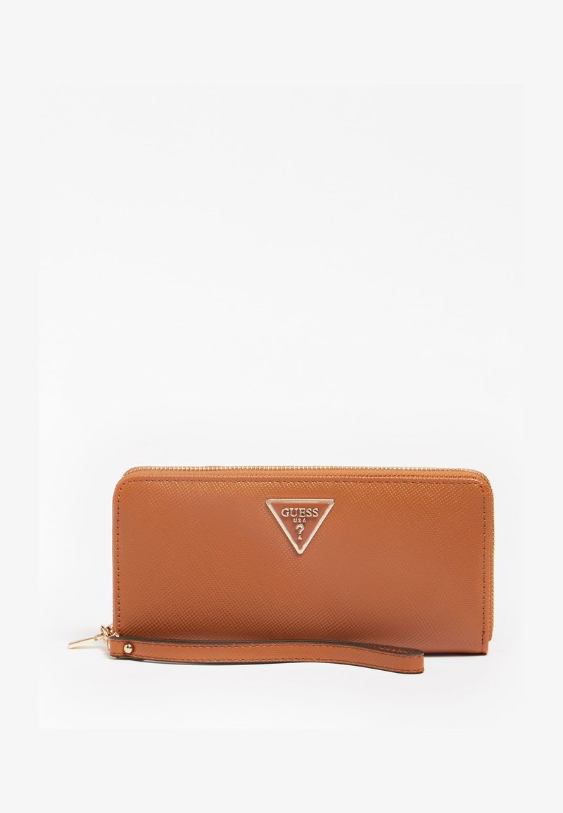 Guess LAUREL LARGE ZIP AROUND - Wallet - camel
