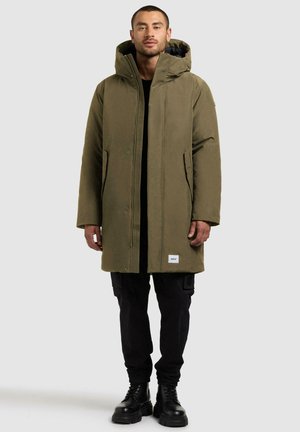 FOGG - Wintermantel - scrub green