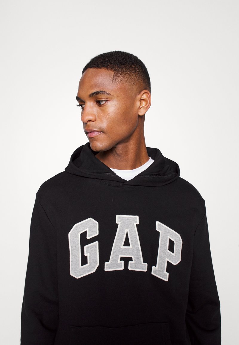 GAP ARCH Sweat à capuche true black/noir ZALANDO.FR
