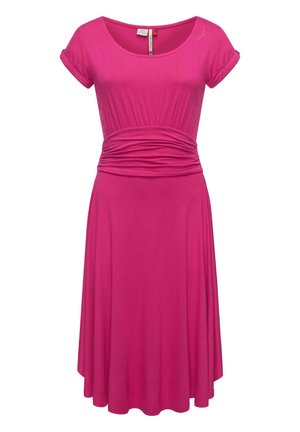 YVONE SOLID - Jerseykleid - magenta