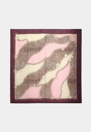 Foulard In Viscosa Stampato Floreale Liu Jo, Misura 120x120 Cm, Colore Fucsia, Per Un Look Elegante E Femminile