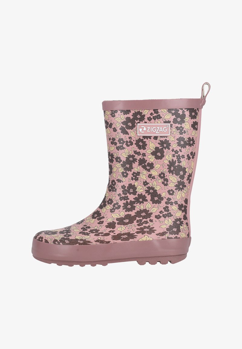 ZIGZAG GEMUS - Bottes en caoutchouc - roze
