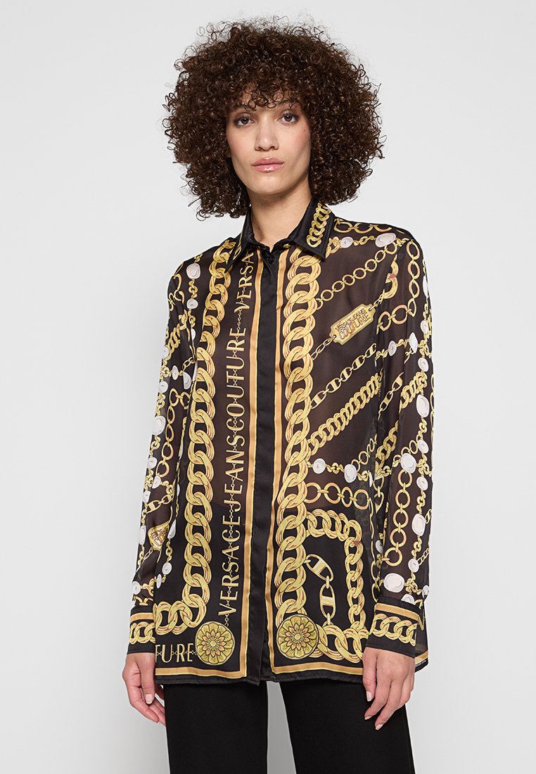 Versace Jeans Couture Overhemdblouse zwart