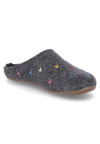 Haflinger EVEREST FARFALLINE - Hausschuh - grau