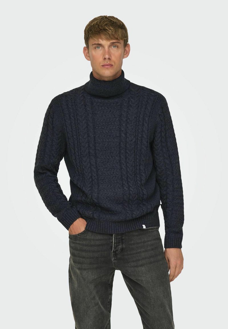 Only & Sons Maglione - dark navy